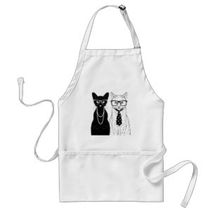 Tablier Couples de chat