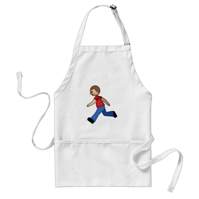 Tablier Coureur Emoji (Devant)