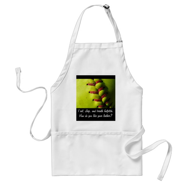 Tablier Couture du base-ball de Fastpitch (Devant)