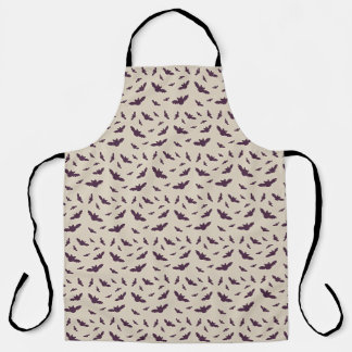 Tablier Couverture Halloween motif chauves-souris minimali