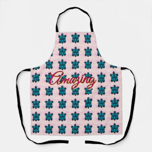 Tablier Couverture Sherpa à motif tortue personnalisé