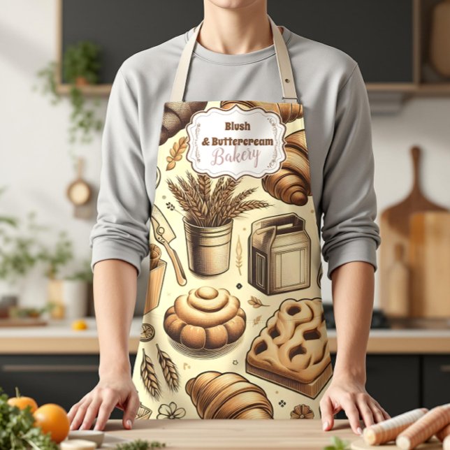 Tablier Cozy Cottage Baking (Créateur téléchargé)