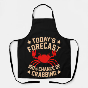 Tablier Crabe Crabes Fruits de mer Crabe Crabe Crabe Homar