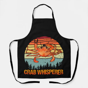 Tablier Crabe Whisperer Crabbing Vintage Chasse Pêche