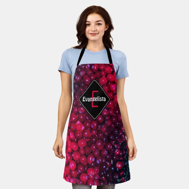 Tablier CRANBERRIES | Monogramme (Porté)