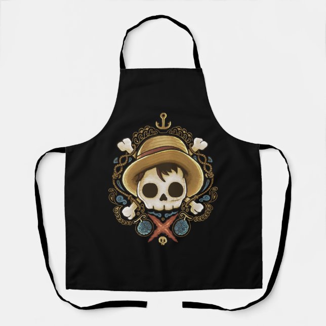 Tablier Crâne de pirate (Recto)