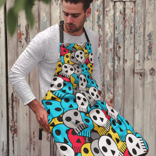 Tablier Crânes funky