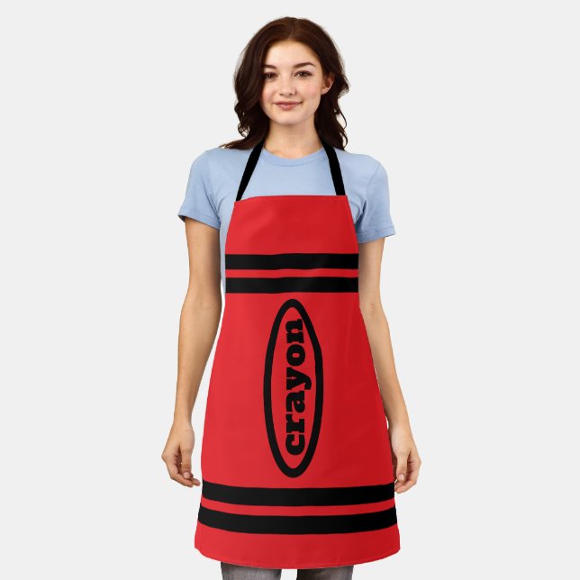 Tablier Crayon Apron Costumes de famille et de groupe - Ro (Porté)