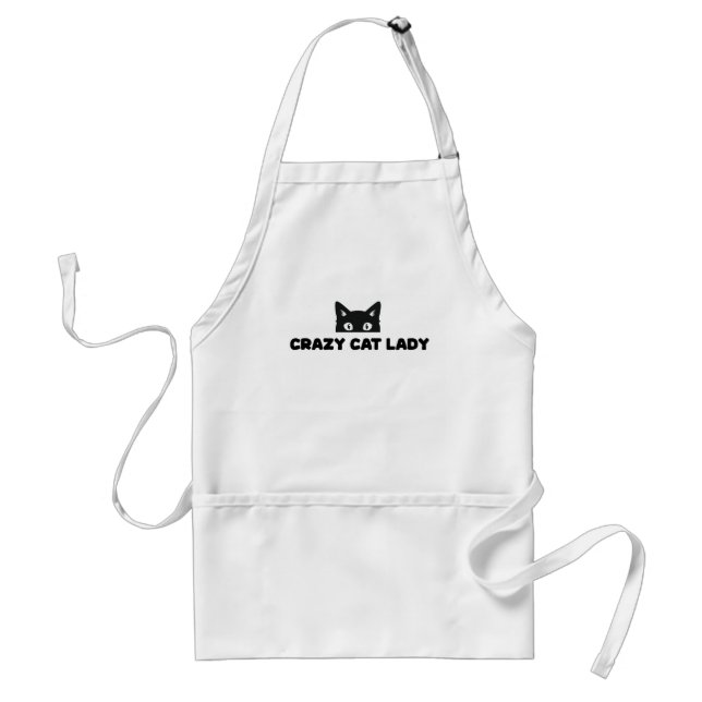 Tablier Crazy Cat Lady Apron (Devant)