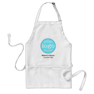 Tablier Create Custom Company Logo Employee Staff Uniforme