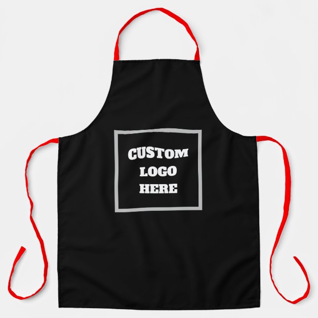 Tablier Create Your Own Apron - Customized Logo Design (Recto)