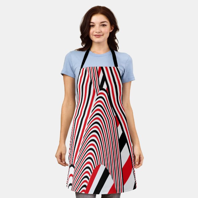 Tablier Création de Motif Abstrait 2 (Porté)