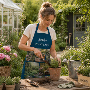Tablier Créez vos propres photos de jardin plante lady