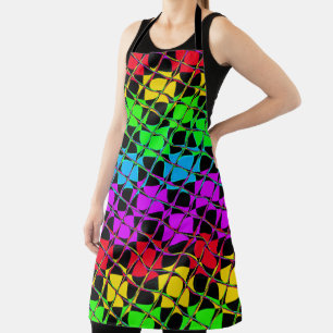 Tablier Créez votre propre design de jolies tuiles colorée