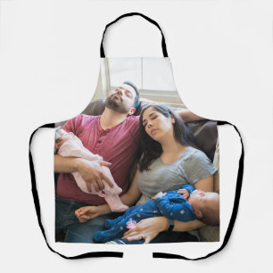 Tablier Créez Votre Propre Photo personnalisée DIY Famille