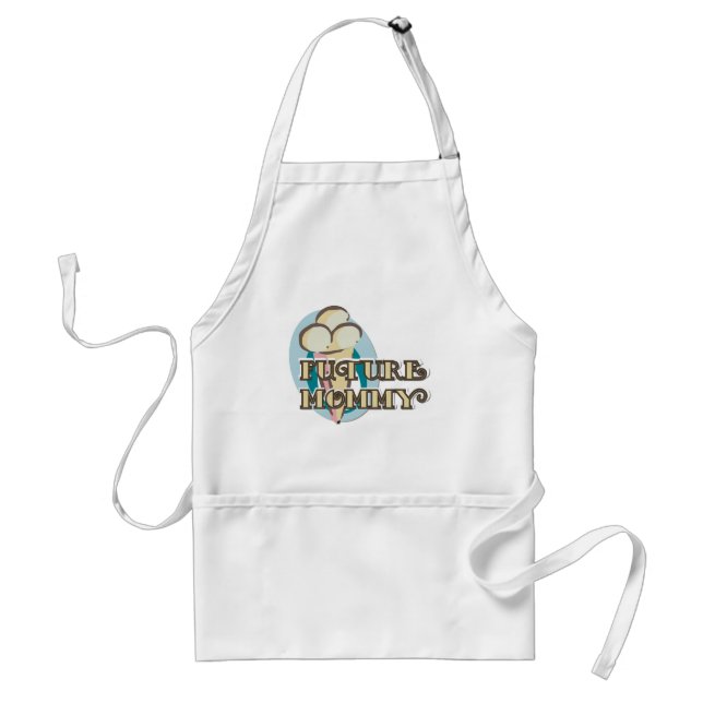 Tablier Crème glacée Futurs T-shirts et cadeaux maman (Devant)