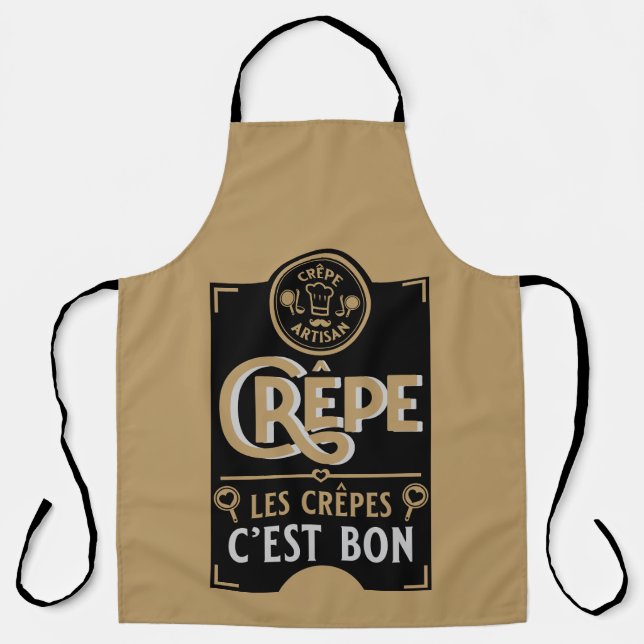 Tablier Crepes françaises (Recto)