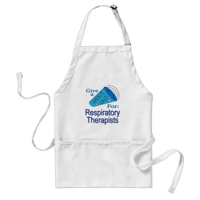 Tablier Criez pour les thérapeutes respiratoires (Devant)
