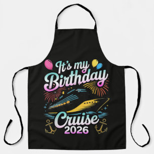 Tablier Croisière d'anniversaire 2026 Croisière d'annivers
