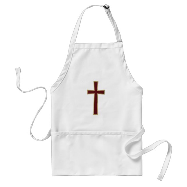 Tablier Croix chrétienne (Devant)