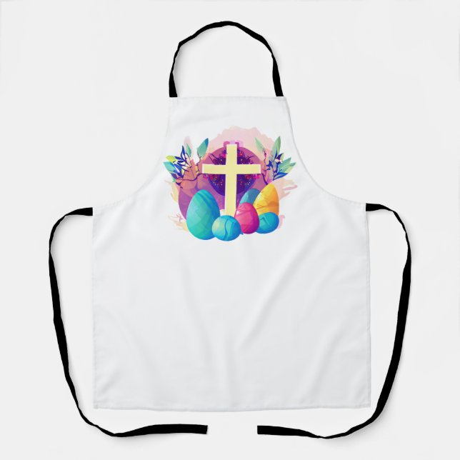 Tablier Croix de Pâques (Recto)