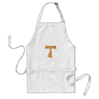 Croix de Tau franciscaine en bois