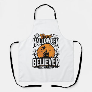 Tablier Croyant d'Halloween Vintage Depuis 1966 Graphique_