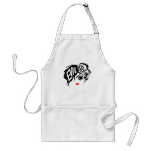 Tablier Cruella  Le Mal Par Le Design Brush Stroke Peintur