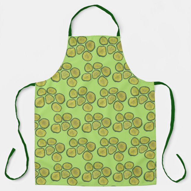 Tablier Crunchy Green Kosher Deli Sour Dill Chips (Recto)