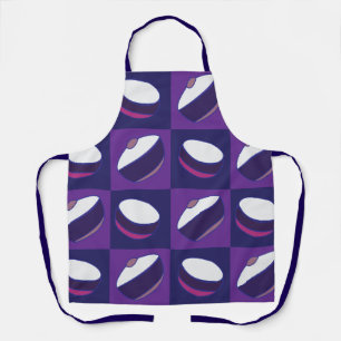 Tablier Cuisine à bol à Cuisine bleu violet