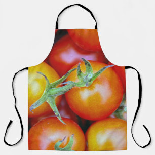 Tablier Cuisine Art Cerisier Tomates Jardin Apron