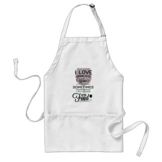 Tablier Cuisine Au Vin Apron Drôle