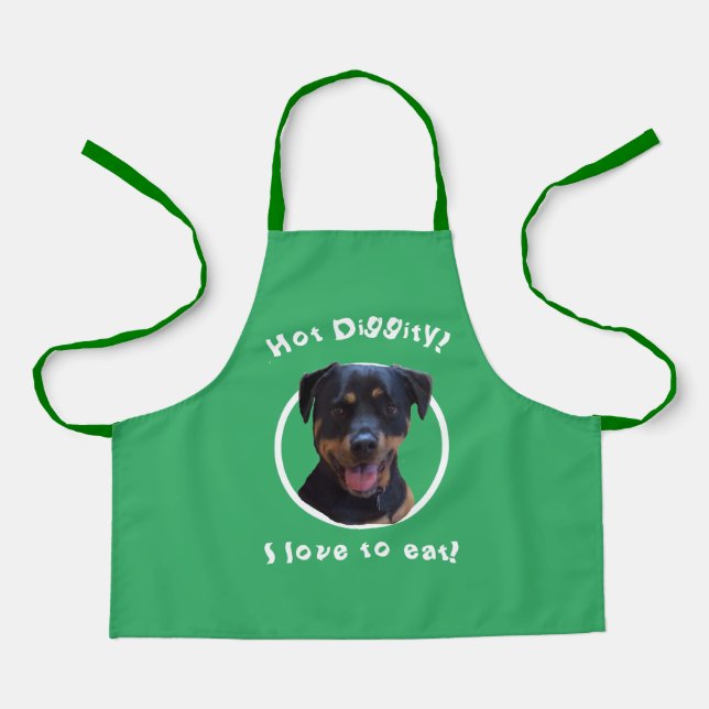 Tablier Cuisine avec notre Rottweiler Personnaliser Apron (Recto)