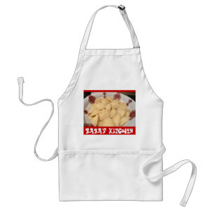 Tablier cuisine avec perogies