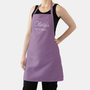 Tablier Cuisine cadeau Lavender Maison Personnalisée
