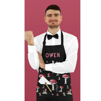 Tablier Cuisine Chef Mushroom Apron