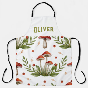 Tablier Cuisine Chef Mushroom Apron