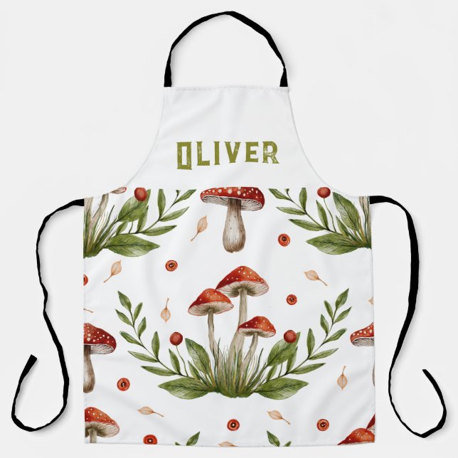 Tablier Cuisine Chef Mushroom Apron (Recto)