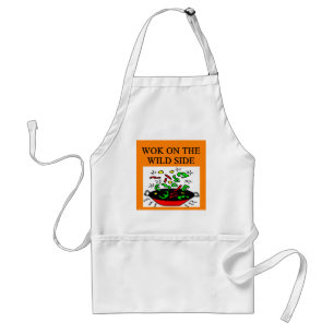 Tablier cuisine chinoise de wok