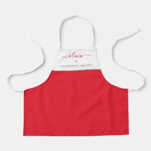 Tablier Cuisine d'aide de grand-mère