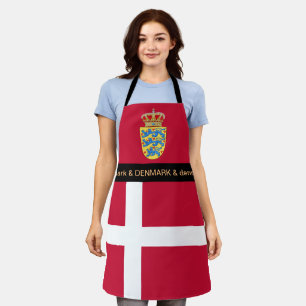 Tablier Cuisine Danemark & Danemark Drapeau Cuisine Chefs
