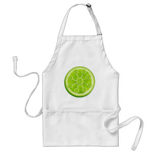 Tablier Cuisine de chaux verte