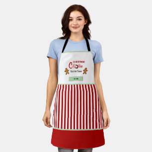 Tablier Cuisine de cuisine de Noël équipe de cuisson Apr