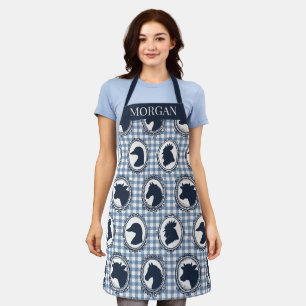 Tablier Cuisine de Ferme de Barnyard - Navy & Bleu