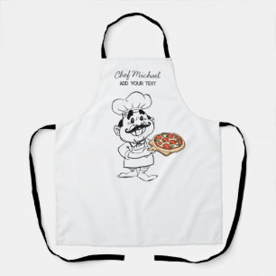 Tablier Cuisine de pizzeria italienne ou restaurant      