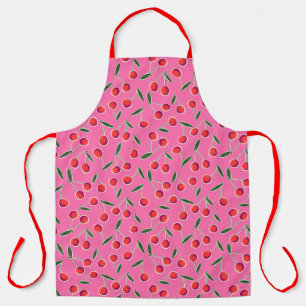 Tablier Cuisine en cerisier rose chaud