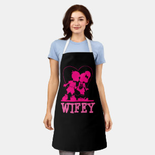 Tablier CUISINE ÉPOUSE APRON WIFEY CUTE Apron