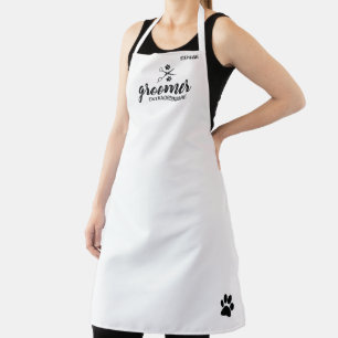 Tablier Cuisine personnalisée Groomer pour animaux Extrao