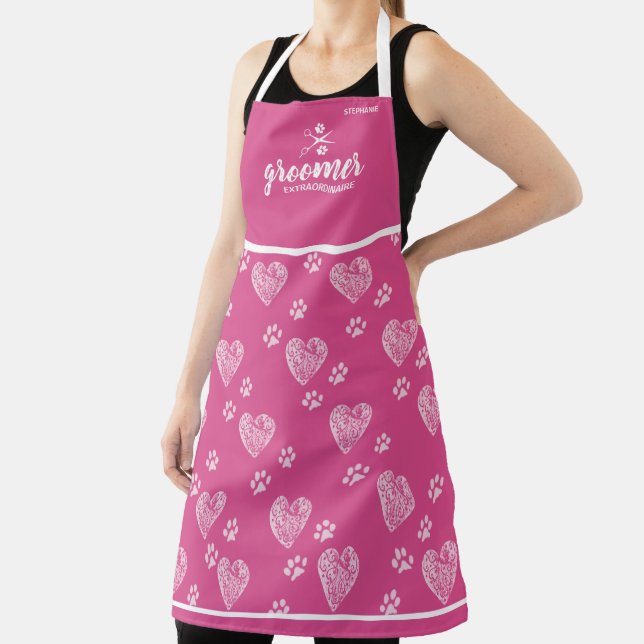 Tablier Cuisine personnalisée Groomer pour animaux Extraor (Insitu)