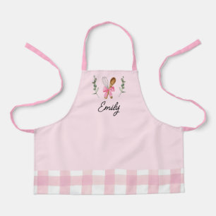 Tablier Cuisine pour enfants personnalisée Pink Little Bak